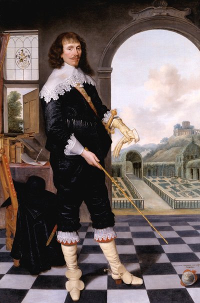 Retrato de William Style de Langley de Unbekannt Unbekannt